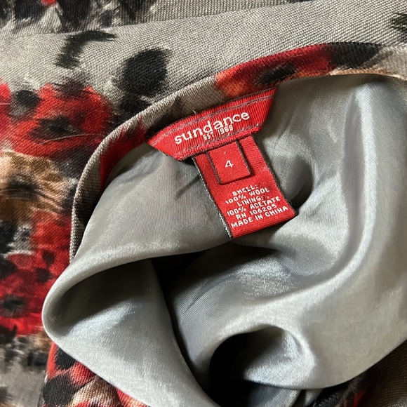 Sundance 100% wool Skirt Silk lined - Picture 6 of 11